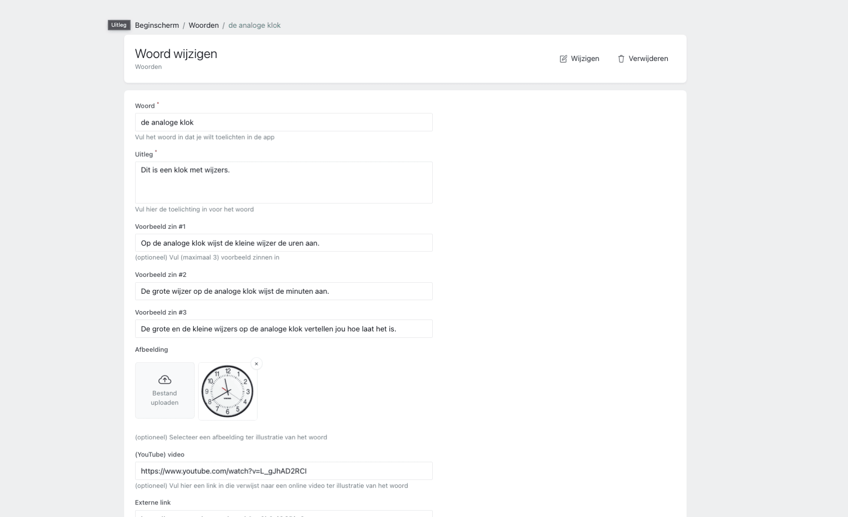 Woordenschat op digibord - Docent perspectief 3