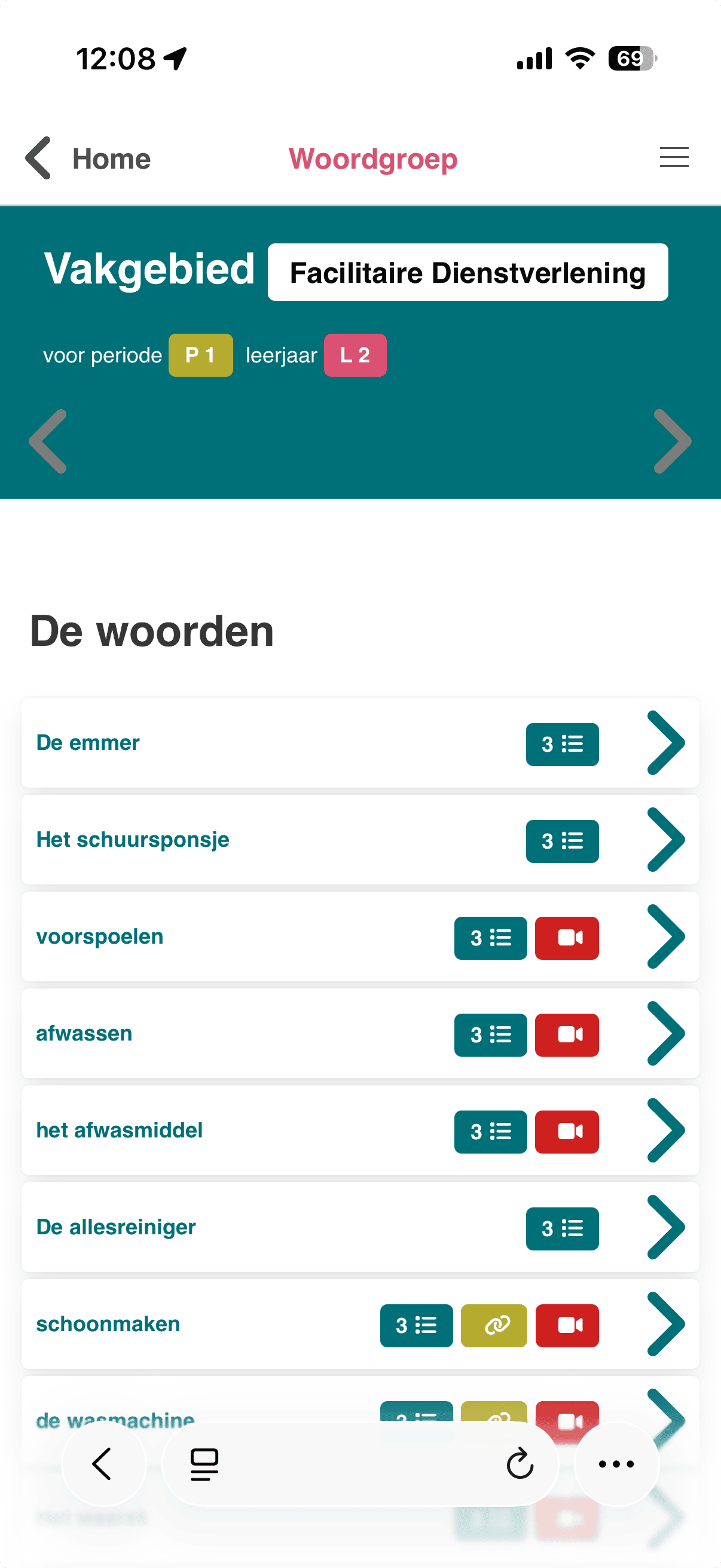 Woordenschat op mobiel - Leerling perspectief